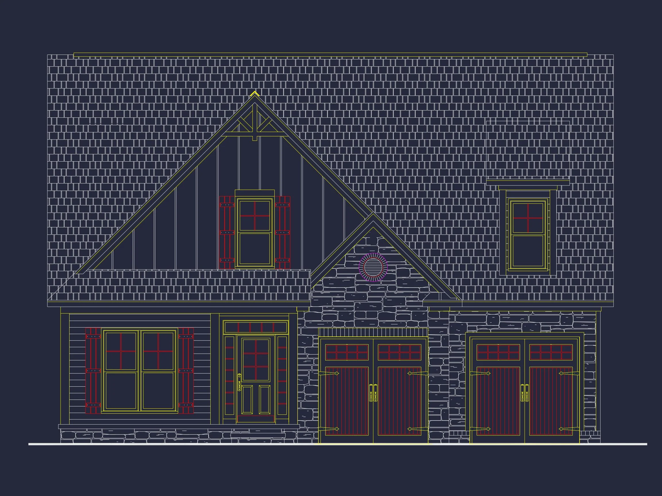 Craftsman house Plan with CAD Designs & Spacious Floor Plans