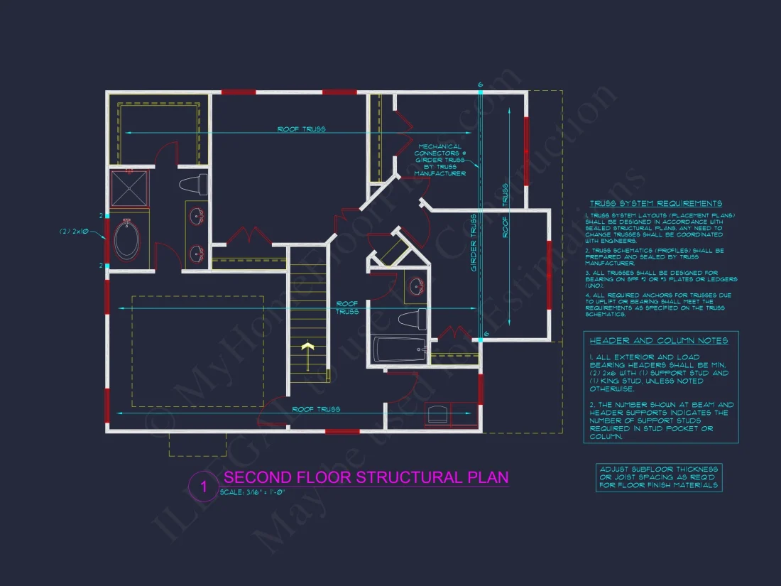 Charming house and Floor Plan Blueprint with Modern Designs