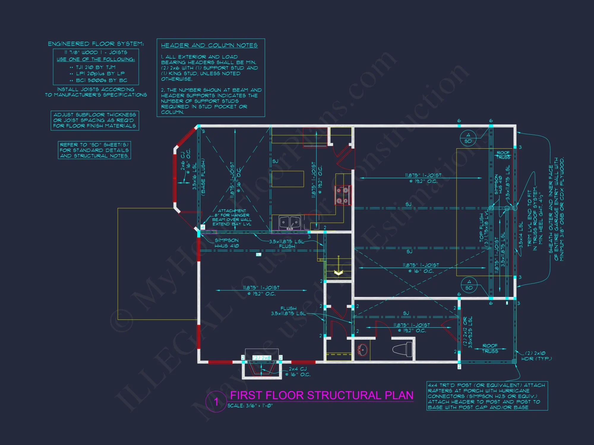 Charming house and Floor Plan Blueprint with Modern Designs