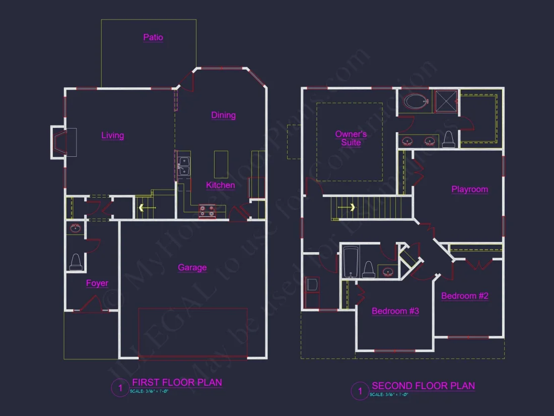 Charming house and Floor Plan Blueprint with Modern Designs
