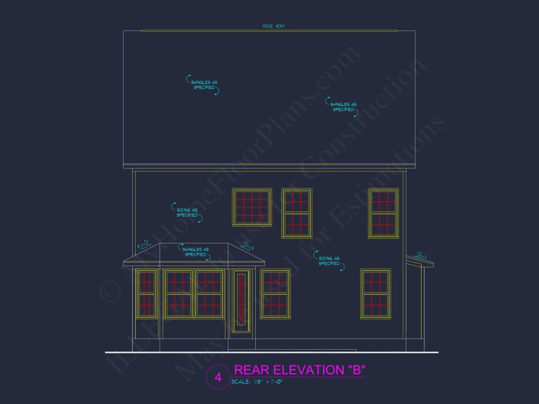 Charming house and Floor Plan Blueprint with Modern Designs