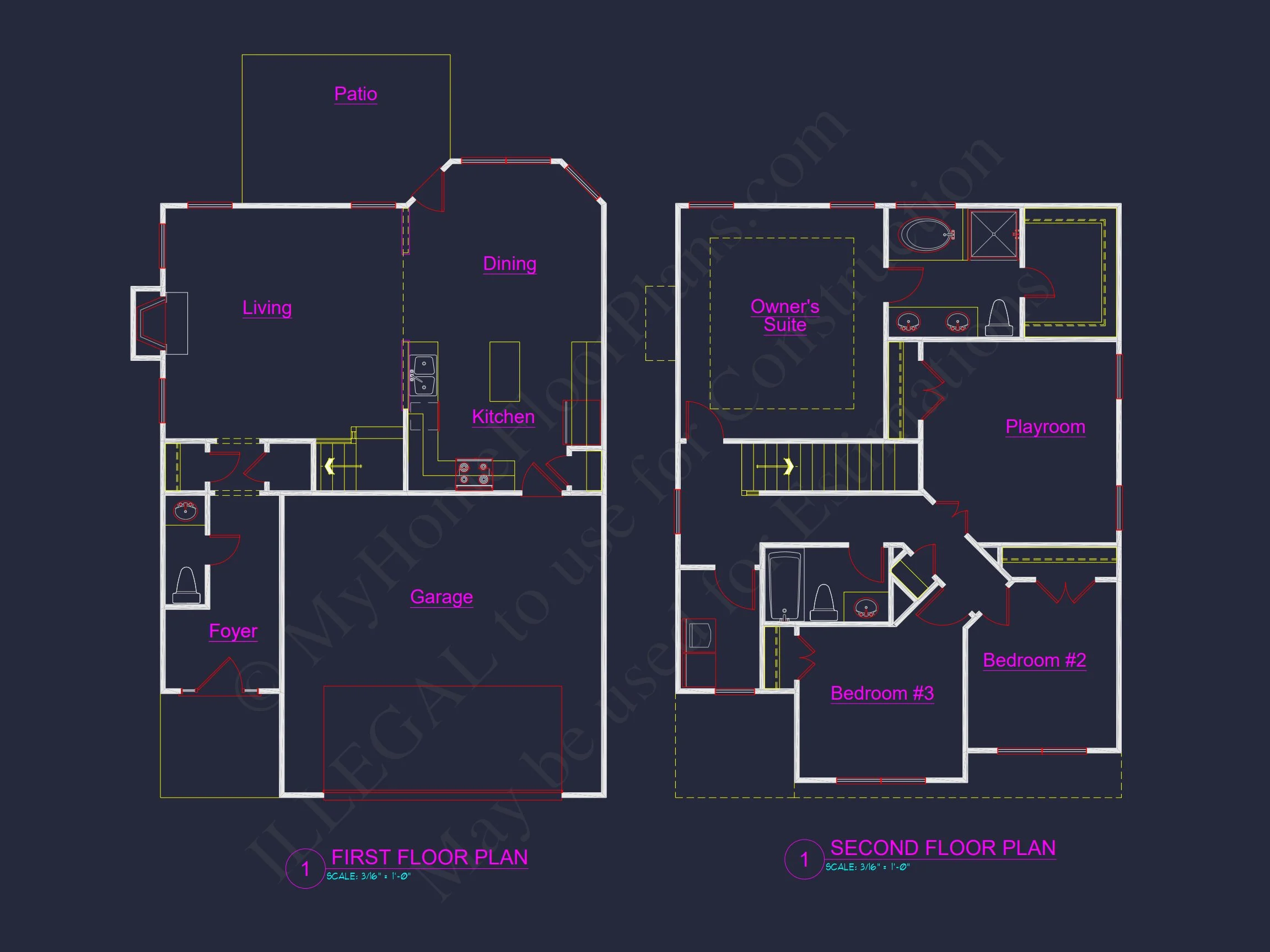 Effortlessly Explore house Plan Designs and Detailed CAD Blueprints