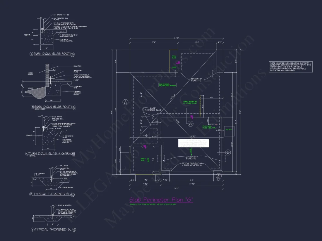 Charming 4-Bed house Plan with Detailed CAD Floor Designs