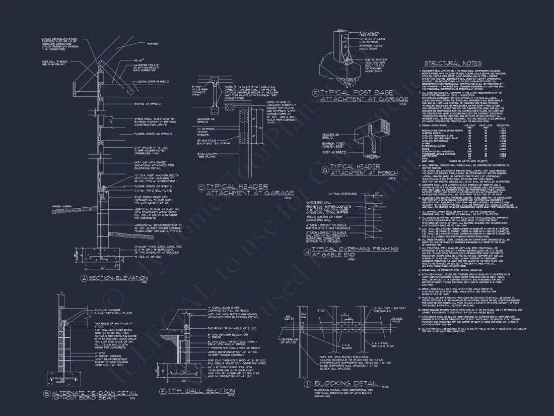Blueprint house Floor Plan CAD Design Featuring 3 Bedrooms