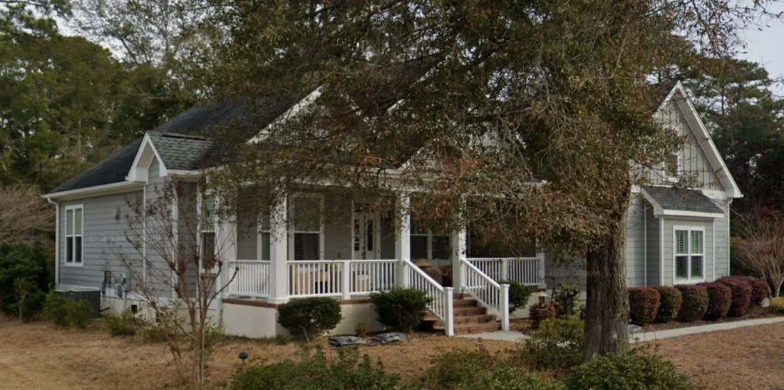 Blueprint house Floor Plan CAD Design Featuring 3 Bedrooms