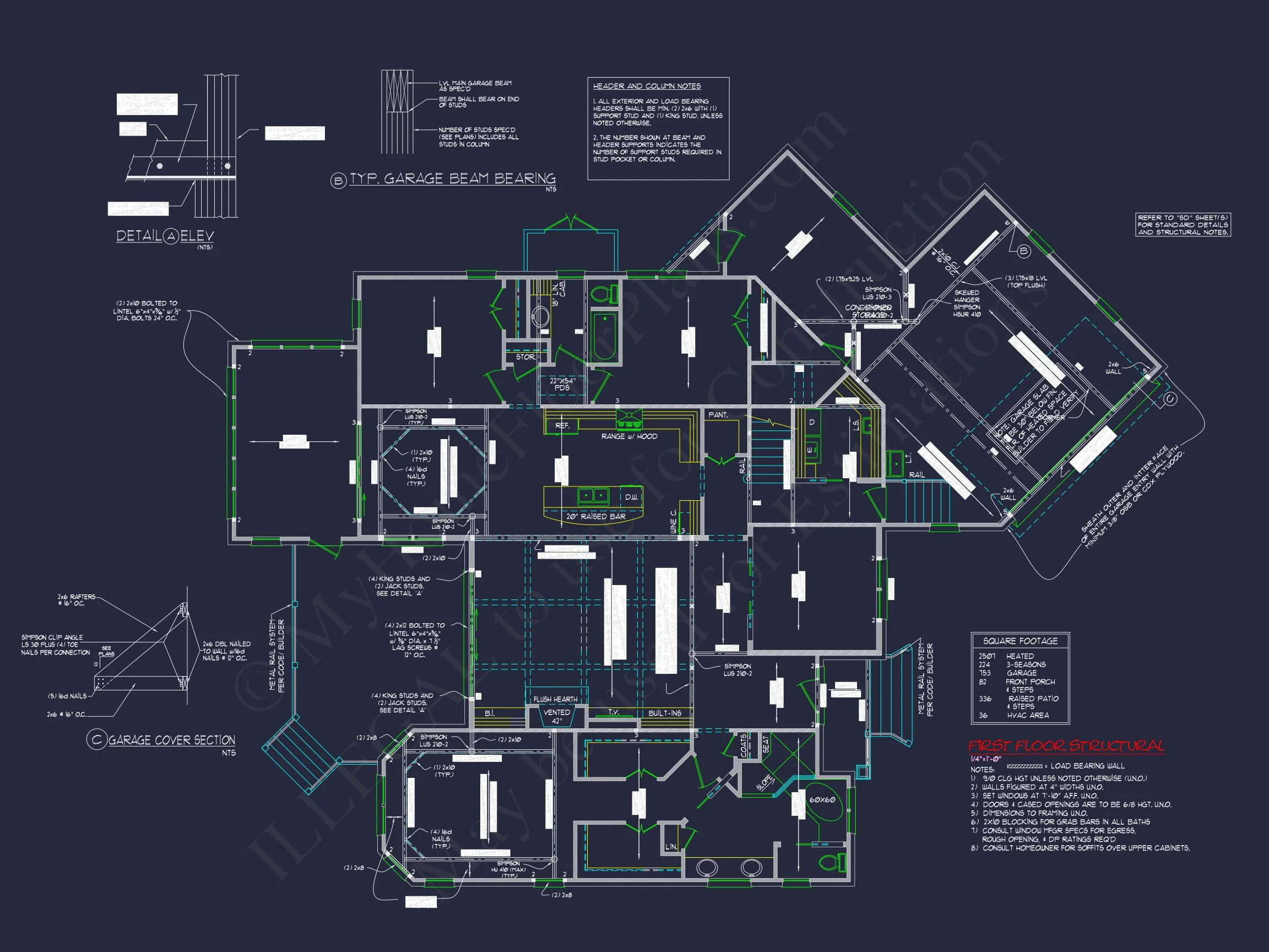 Expansive house Plan with CAD Blueprints & Stylish Design