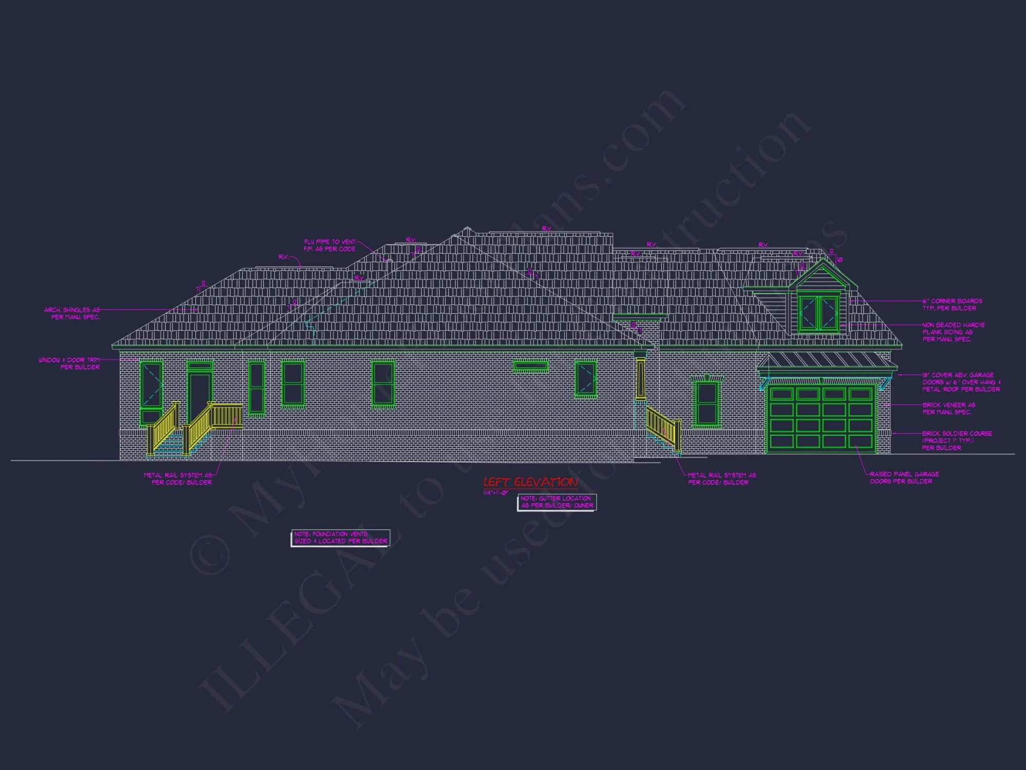 Expansive house Plan with CAD Blueprints & Stylish Design