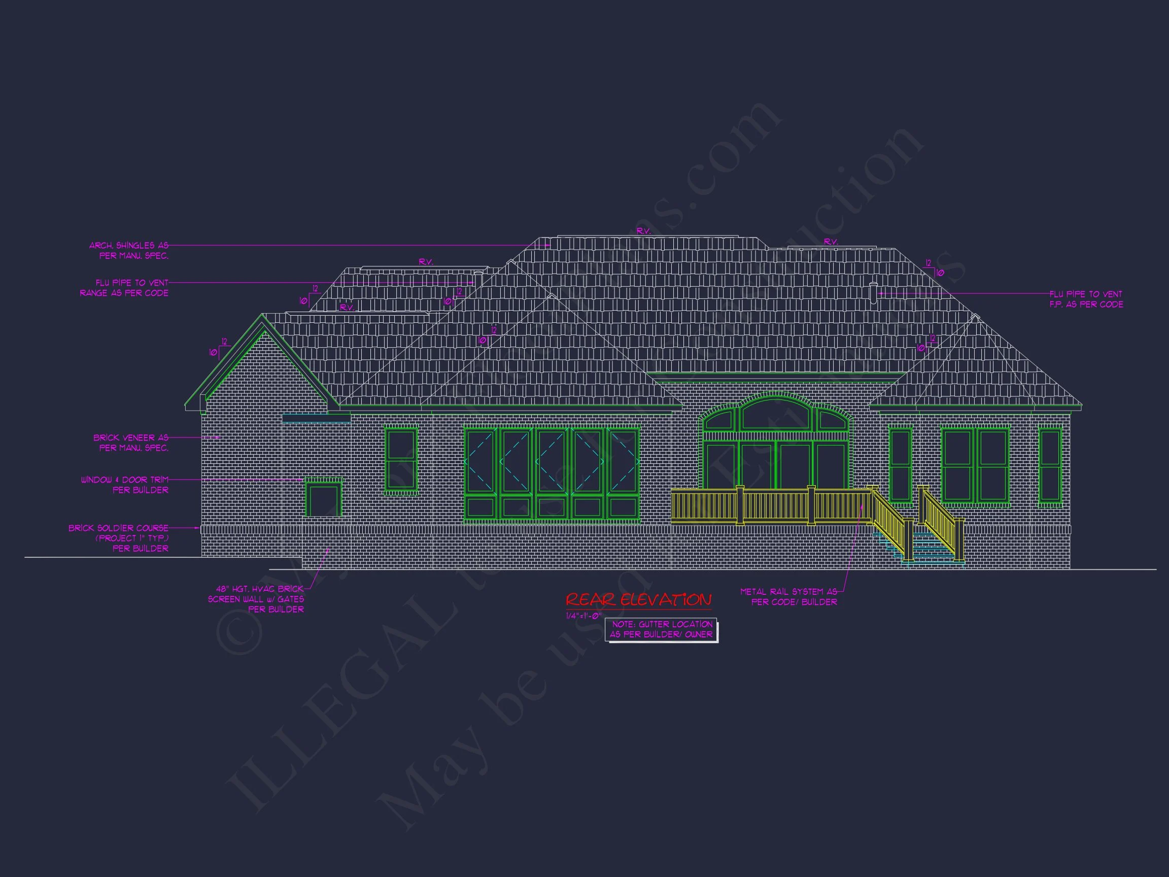 Expansive house Plan with CAD Blueprints & Stylish Design