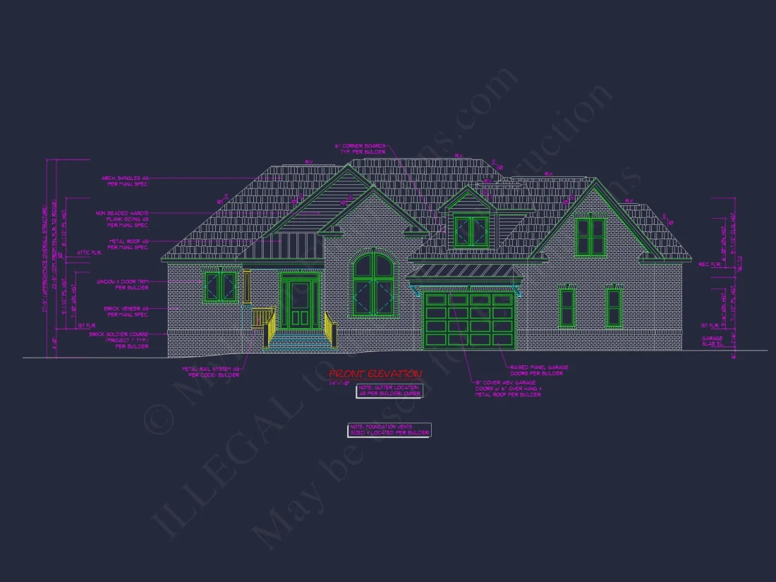 Expansive house Plan with CAD Blueprints & Stylish Design
