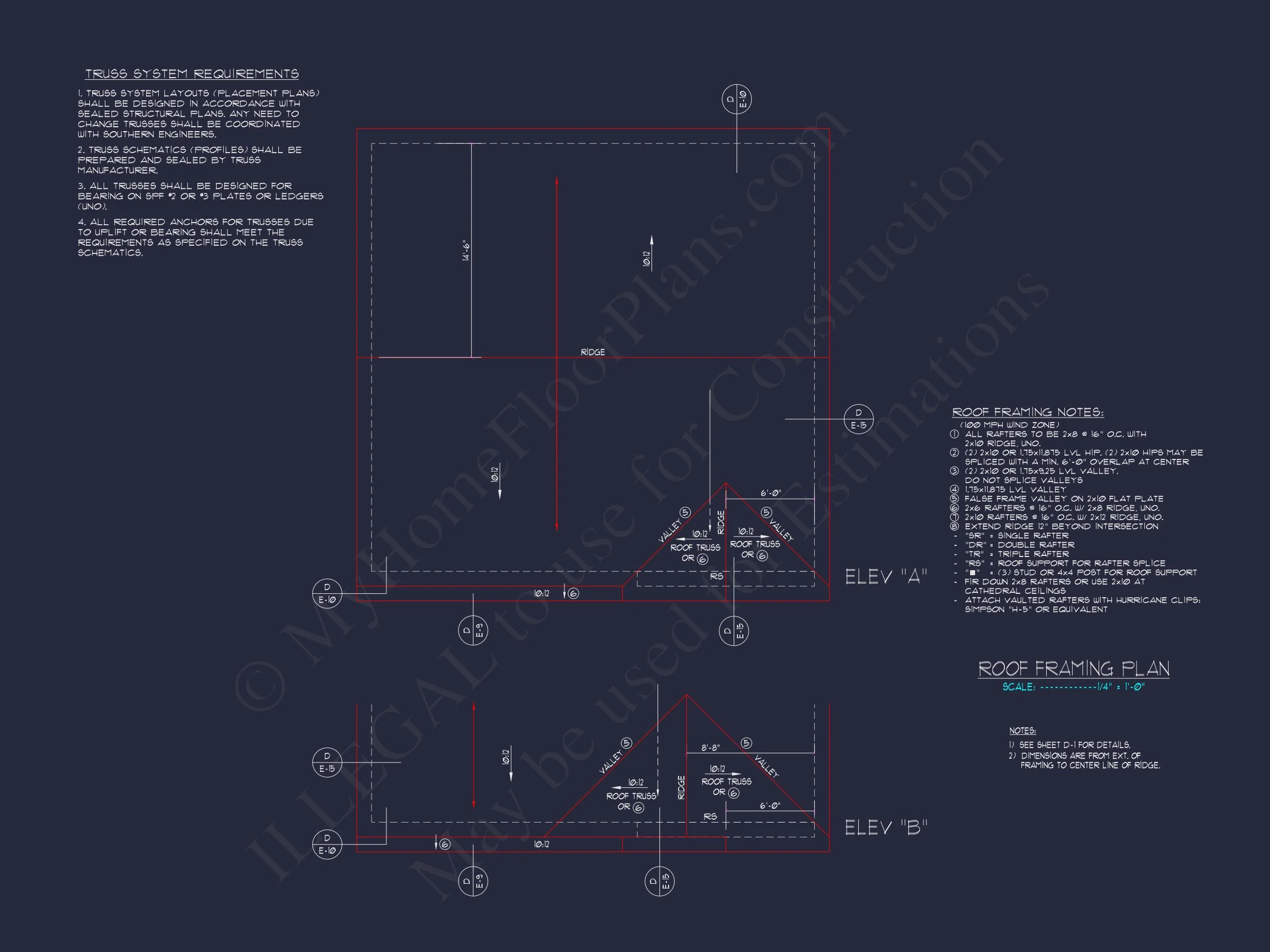 Efficient 3-Bedroom house Plan with CAD Blueprint Designs