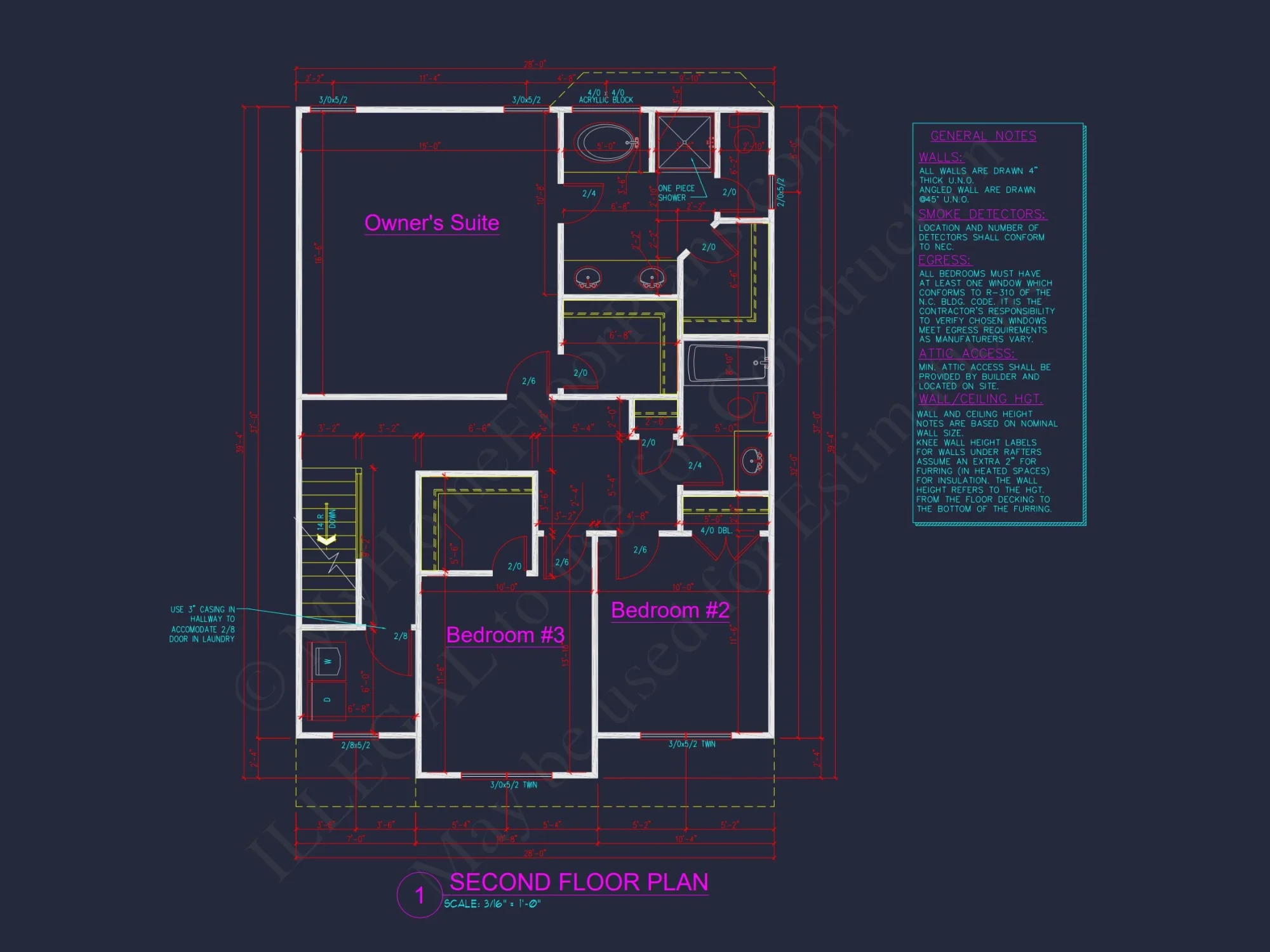 Affordable 2-Story house Plan with Modern Suburban Designs