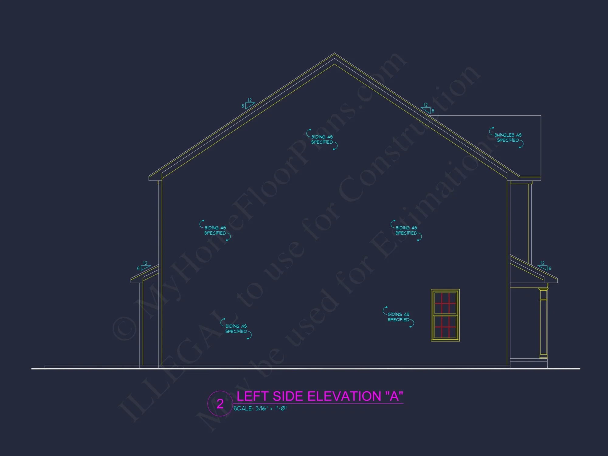 Affordable 2-Story house Plan with Modern Suburban Designs