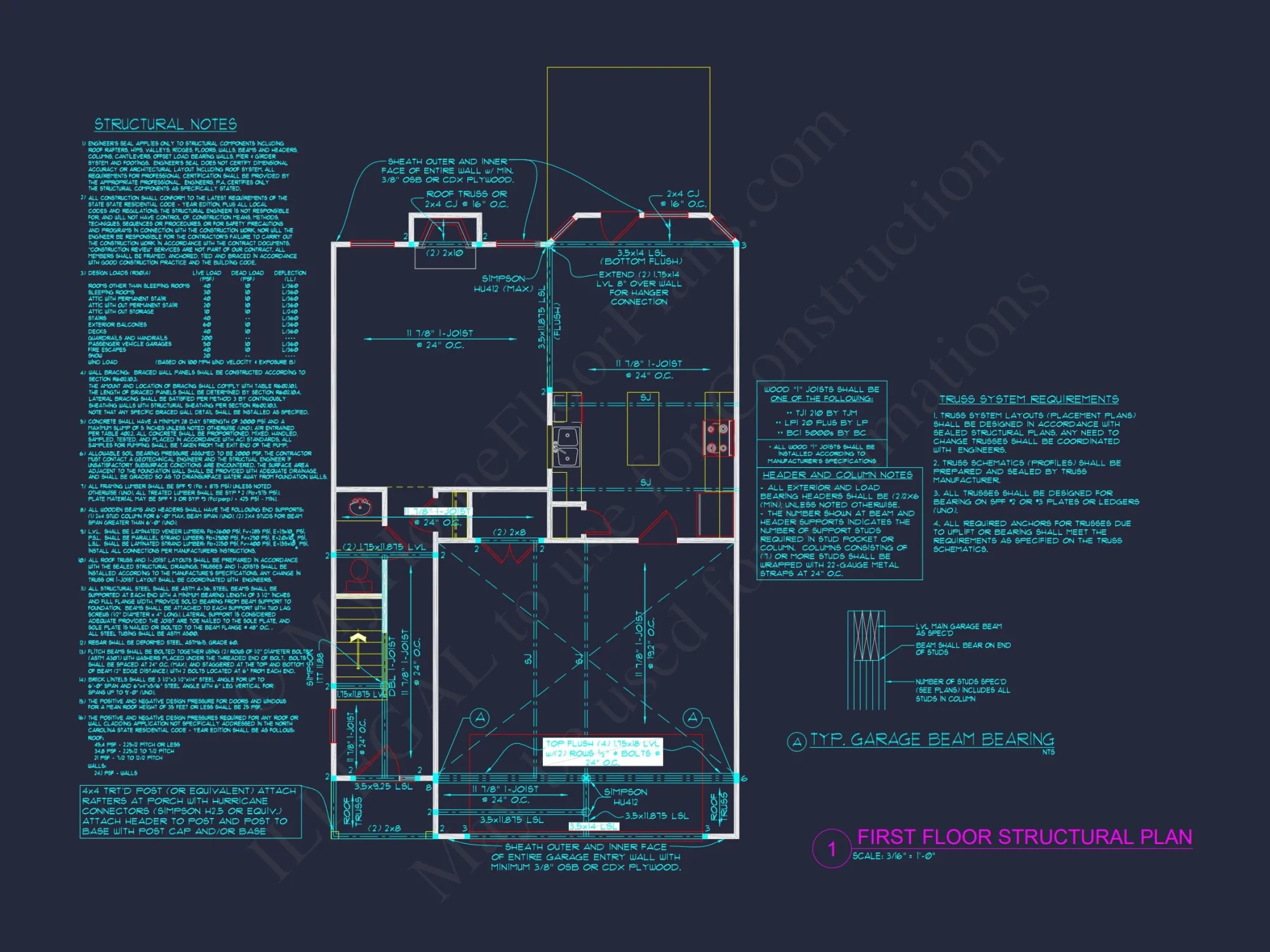Elegant house Design with CAD Floor Plans & Classic Blueprint
