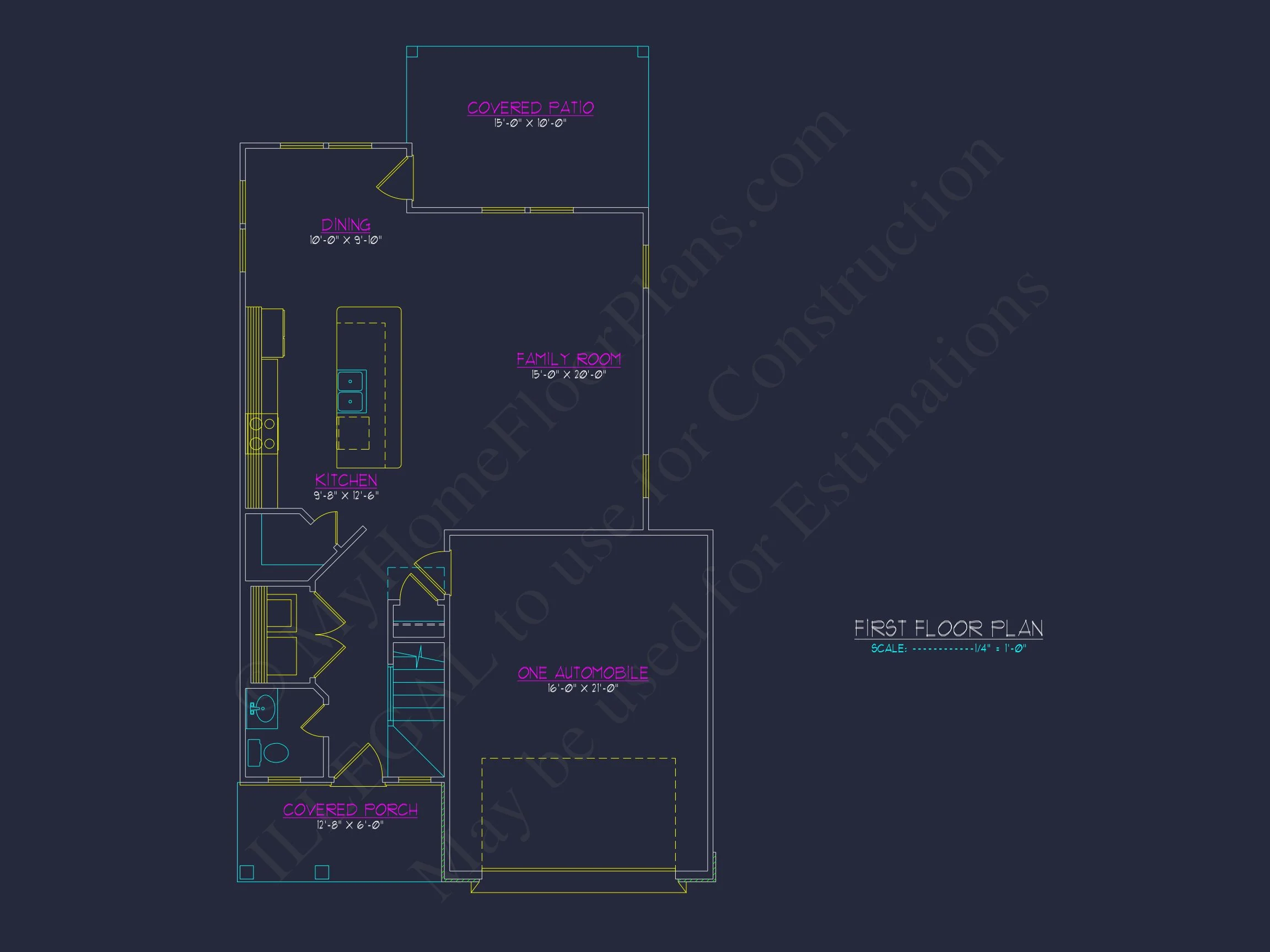 11-1070 HOUSE PLAN -Traditional Home Plan - 3-Bed, 2.5-Bath, 1,950 SF 4 Modern Craftsman house Plan with Open Floor Plan Designs