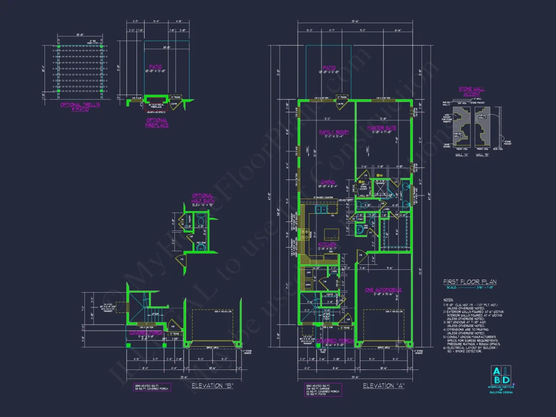 Efficient house Plan with CAD Designs, Floor Plan, and Blueprint
