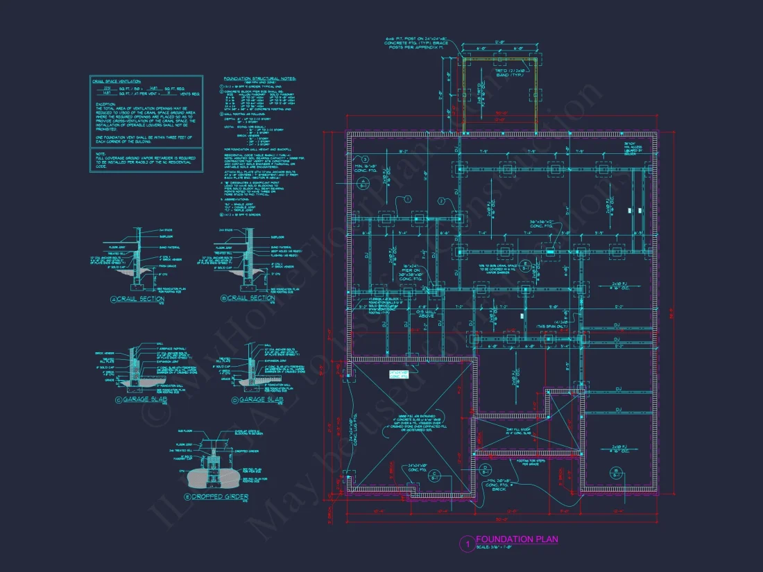 Beautiful house Plan with CAD Blueprint and Stunning Designs