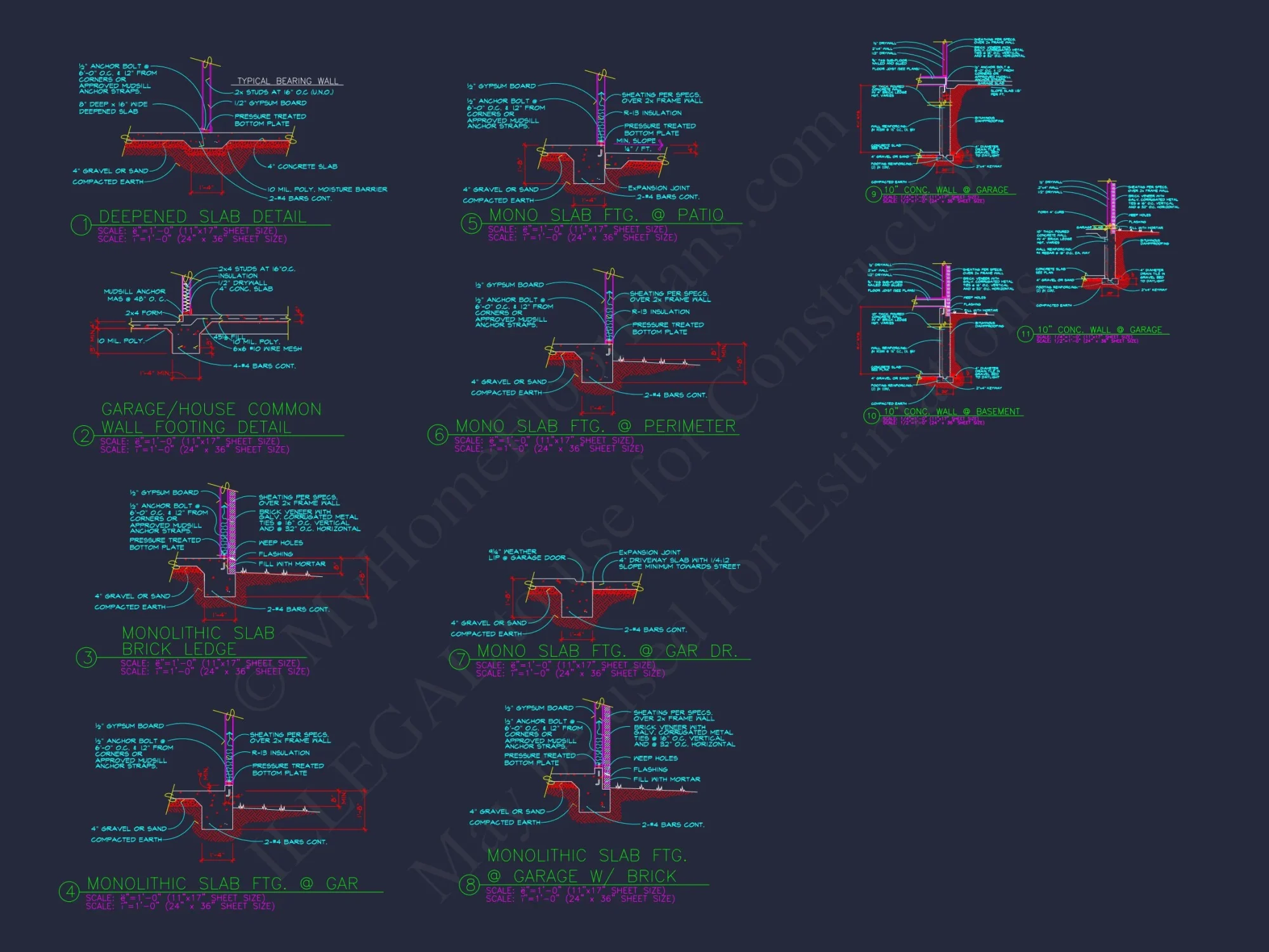 Beautiful house Plan with CAD Blueprint and Stunning Designs