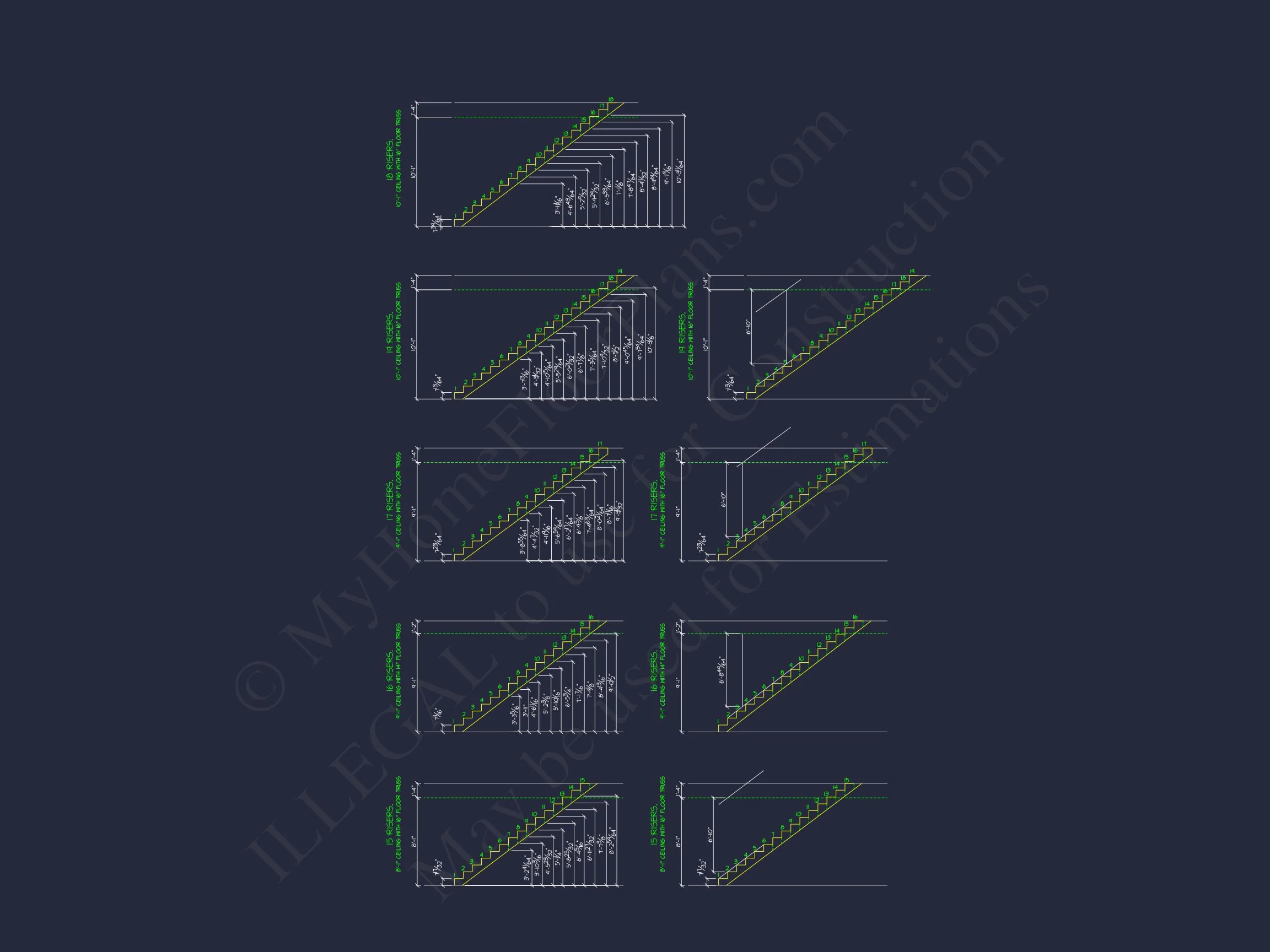 11-1020 HOUSE PLAN -Traditional Colonial Home Plan - 3-Bed, 2.5-Bath, 1,190 SF 20 Colonial Revival house Plan with CAD Blueprint and Design