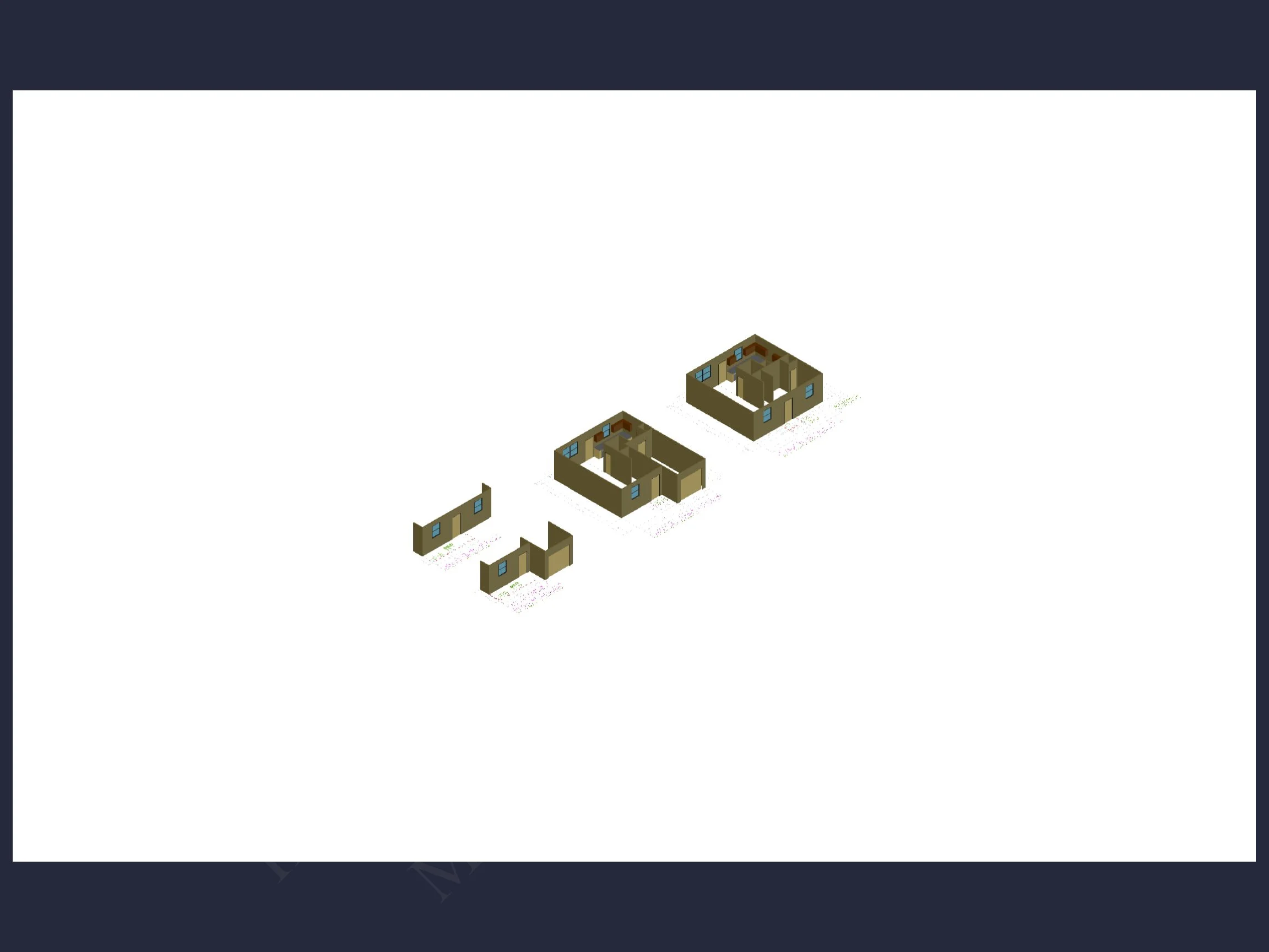 11-1020 HOUSE PLAN -Traditional Colonial Home Plan - 3-Bed, 2.5-Bath, 1,190 SF 10 Colonial Revival house Plan with CAD Blueprint and Design