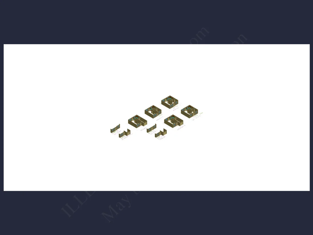 Colonial Revival house Plan with CAD Blueprint and Design