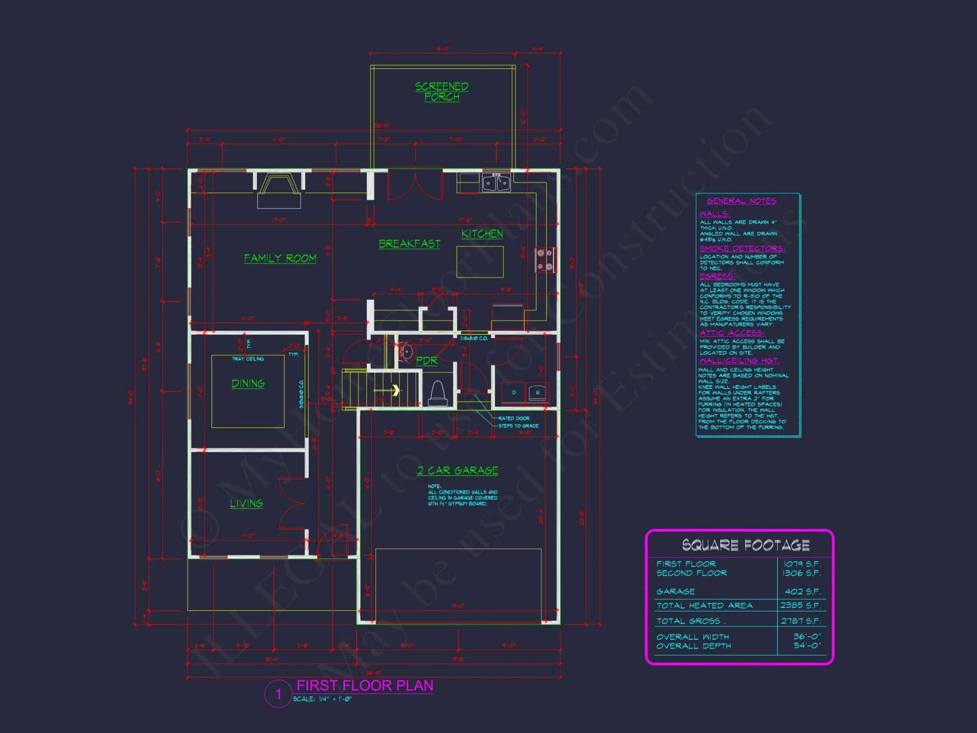Modern Suburban house Plan with Spacious Floor Plan and CAD Design