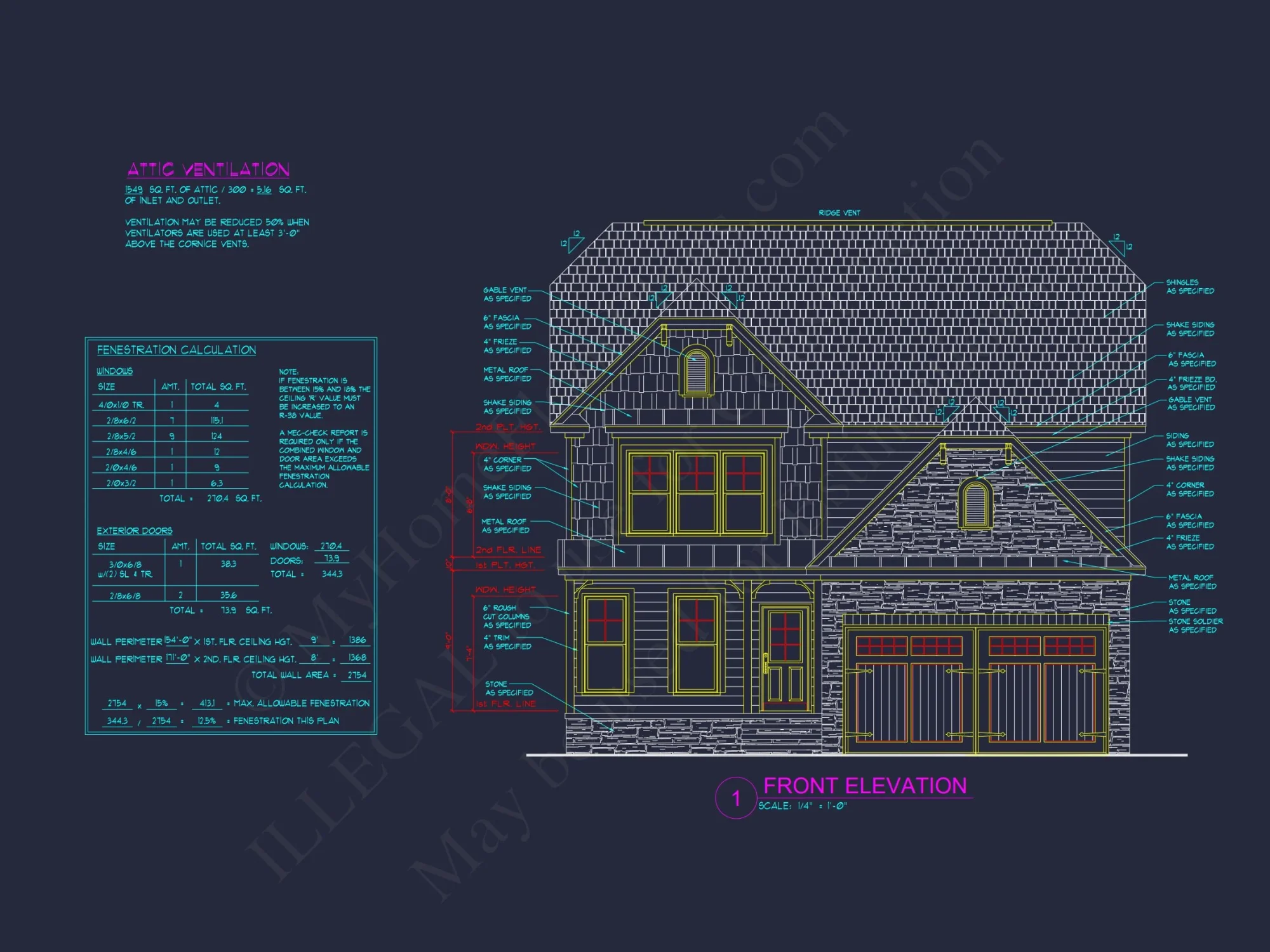 Modern Suburban house Plan with Spacious Floor Plan and CAD Design
