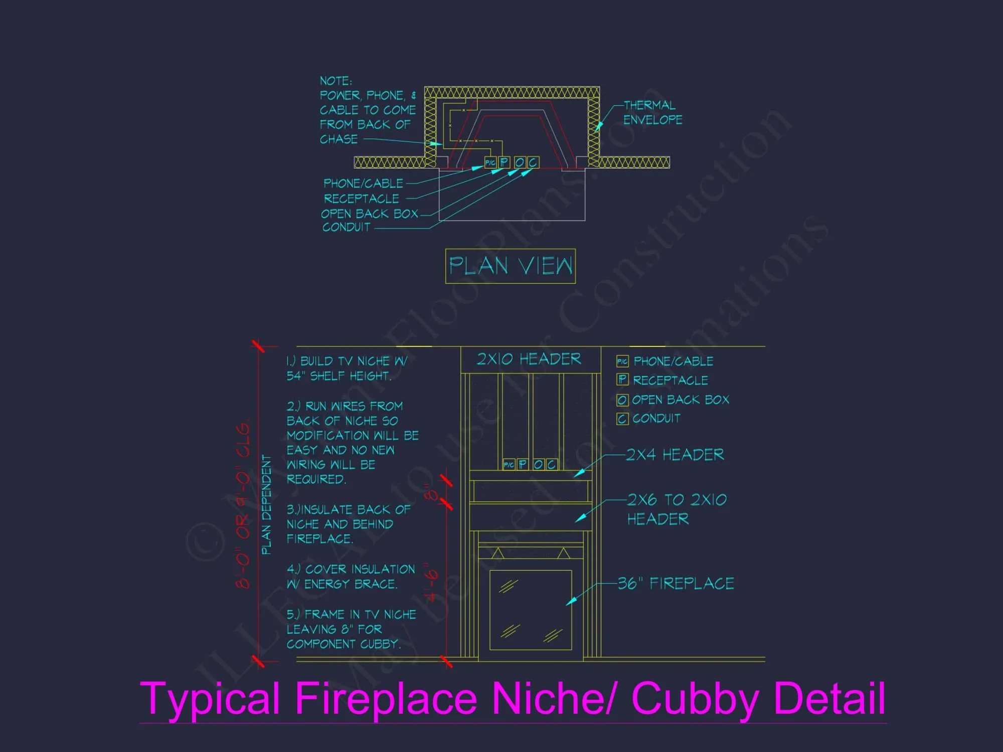 Beautiful Traditional house Floor Plan with CAD Blueprints