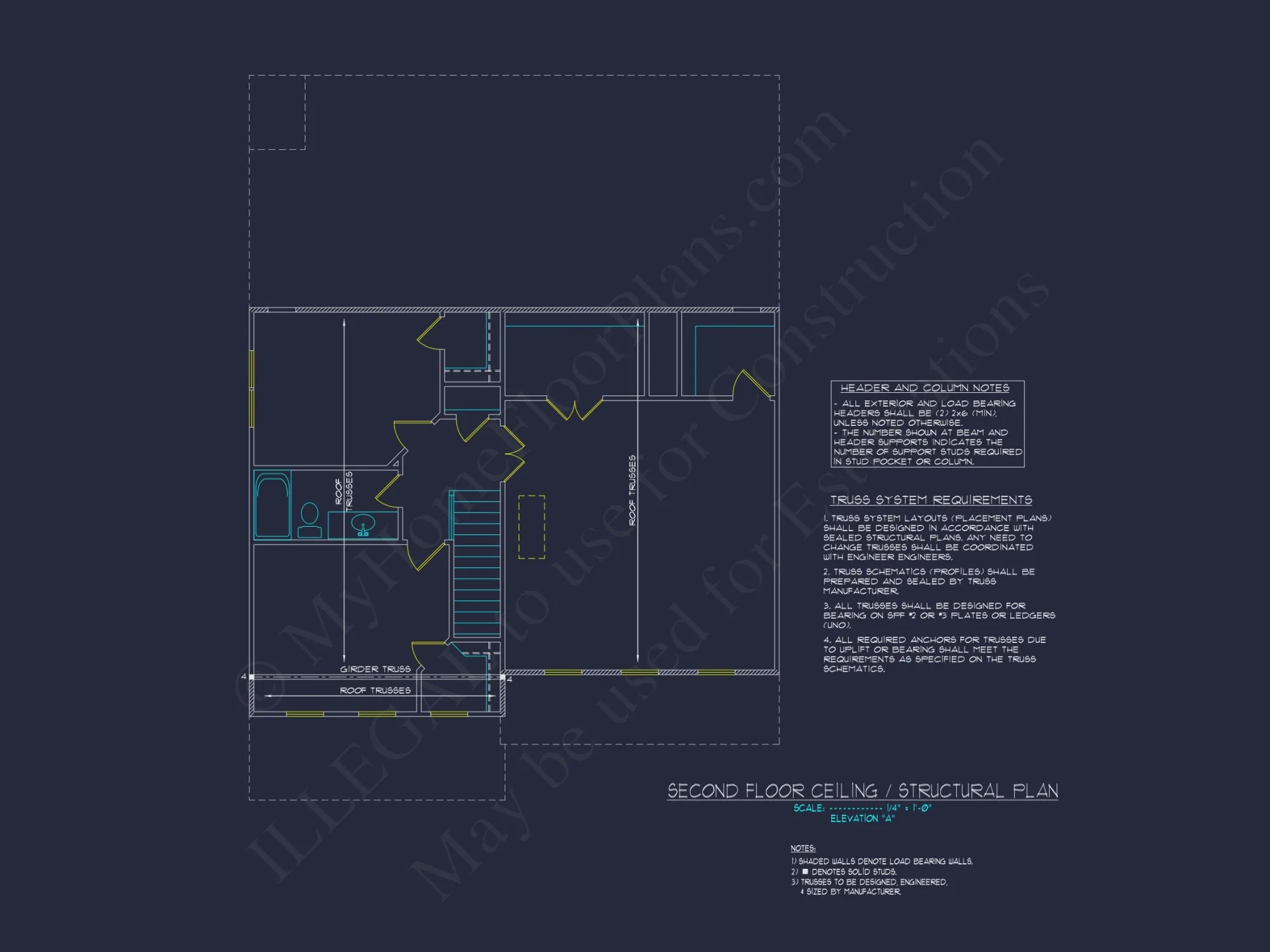 Modern Craftsman house Plan with CAD Features and Designs