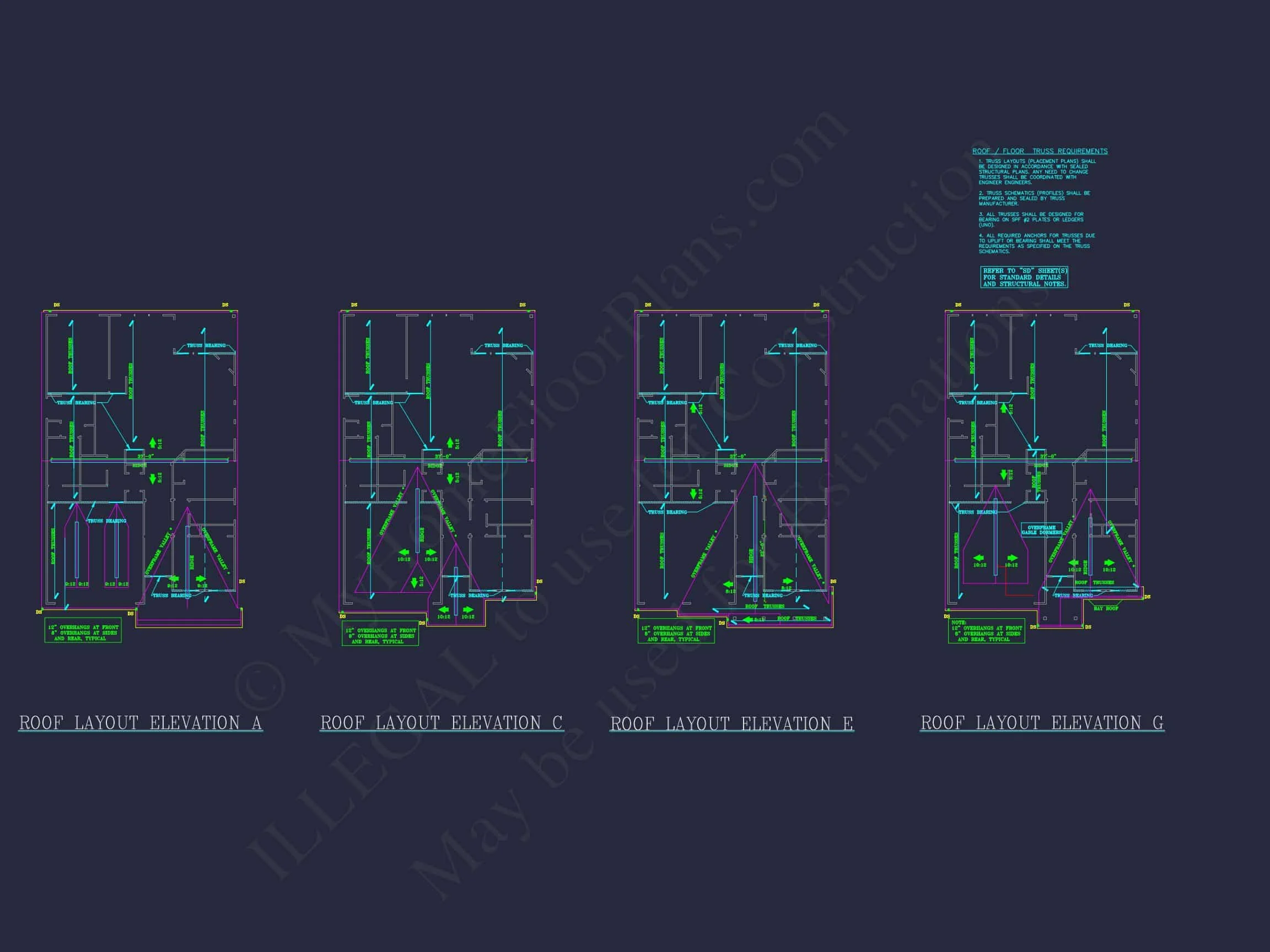 Efficient house Floor Plan Blueprint for Modern Living Designs