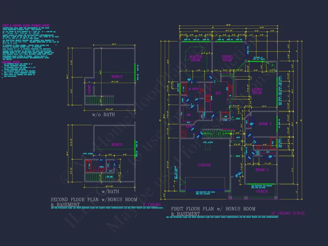 Efficient house Floor Plan Blueprint for Modern Living Designs
