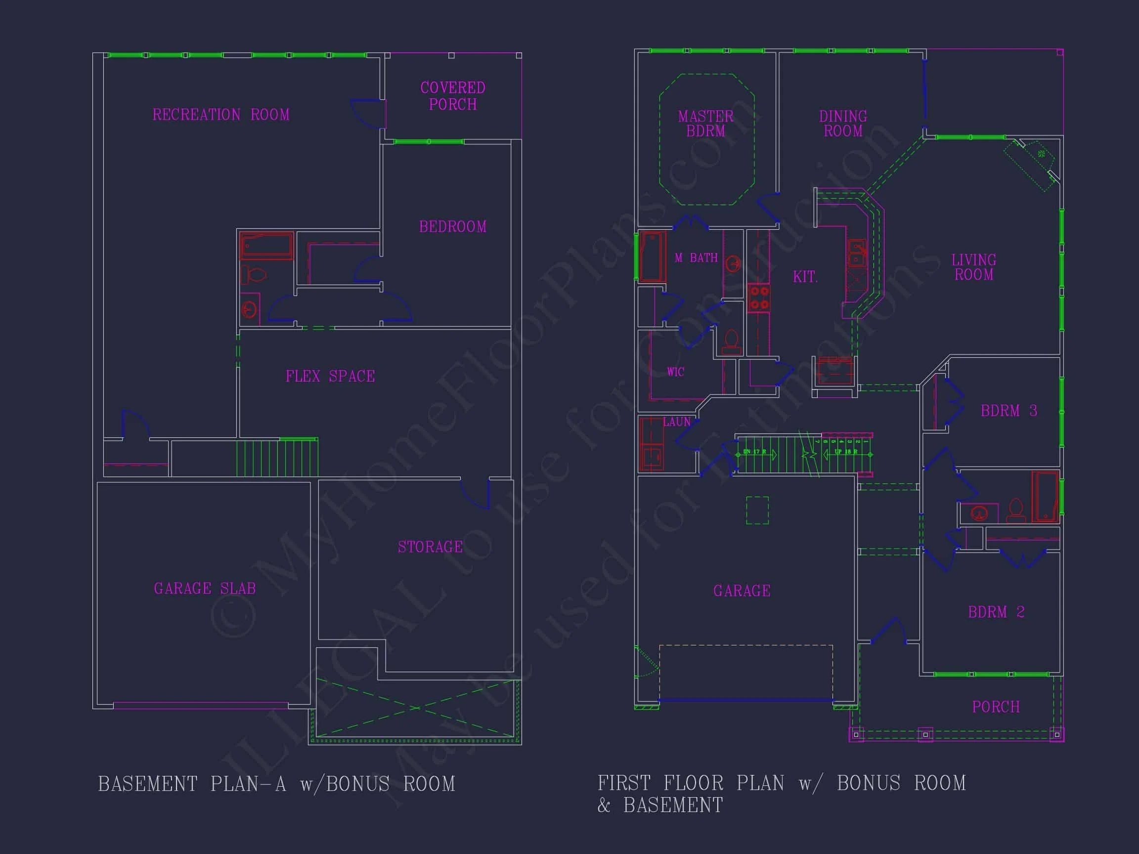 Efficient house Floor Plan Blueprint for Modern Living Designs