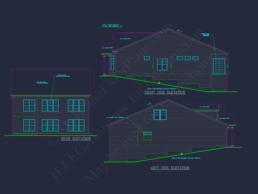 Efficient house Floor Plan Blueprint for Modern Living Designs
