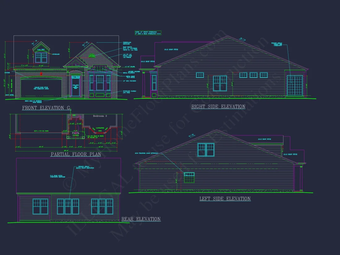 Efficient house Floor Plan Blueprint for Modern Living Designs
