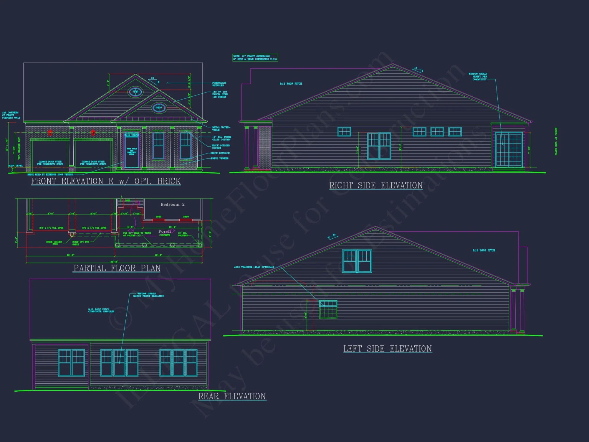 Efficient house Floor Plan Blueprint for Modern Living Designs
