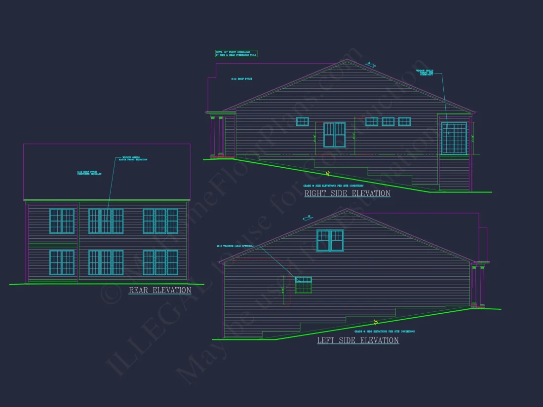 Efficient house Floor Plan Blueprint for Modern Living Designs