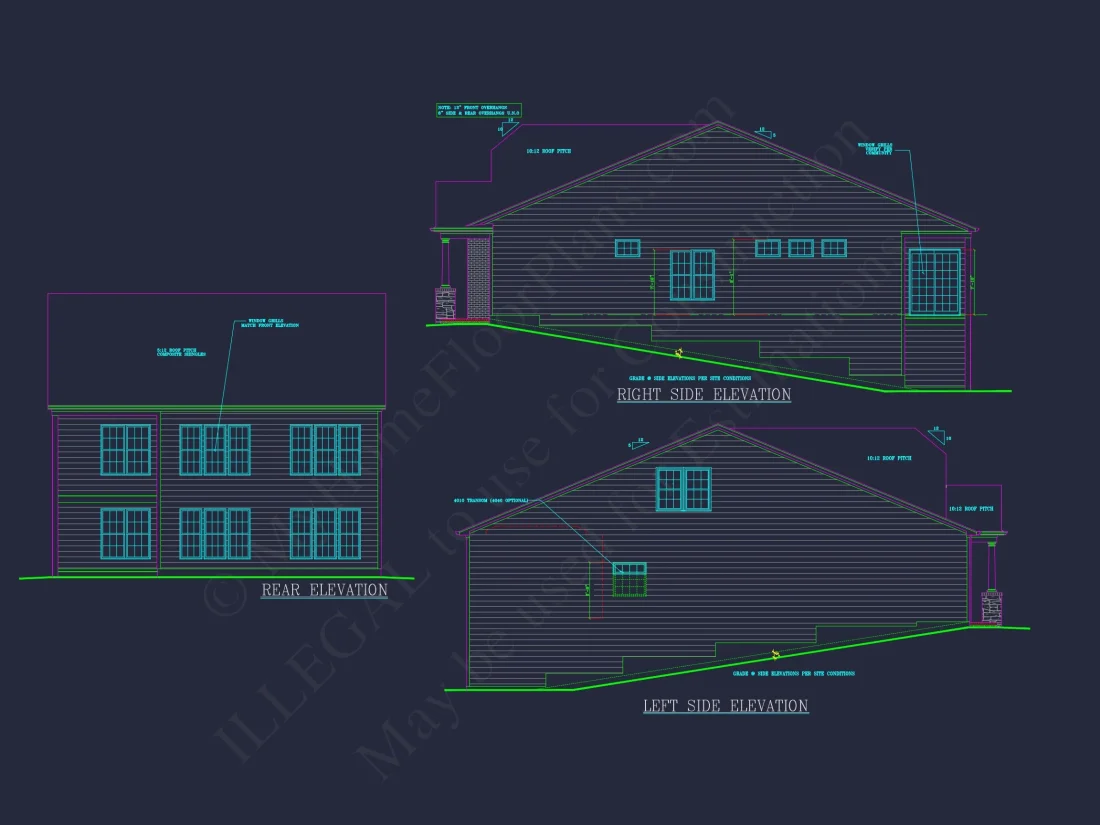 Efficient house Floor Plan Blueprint for Modern Living Designs