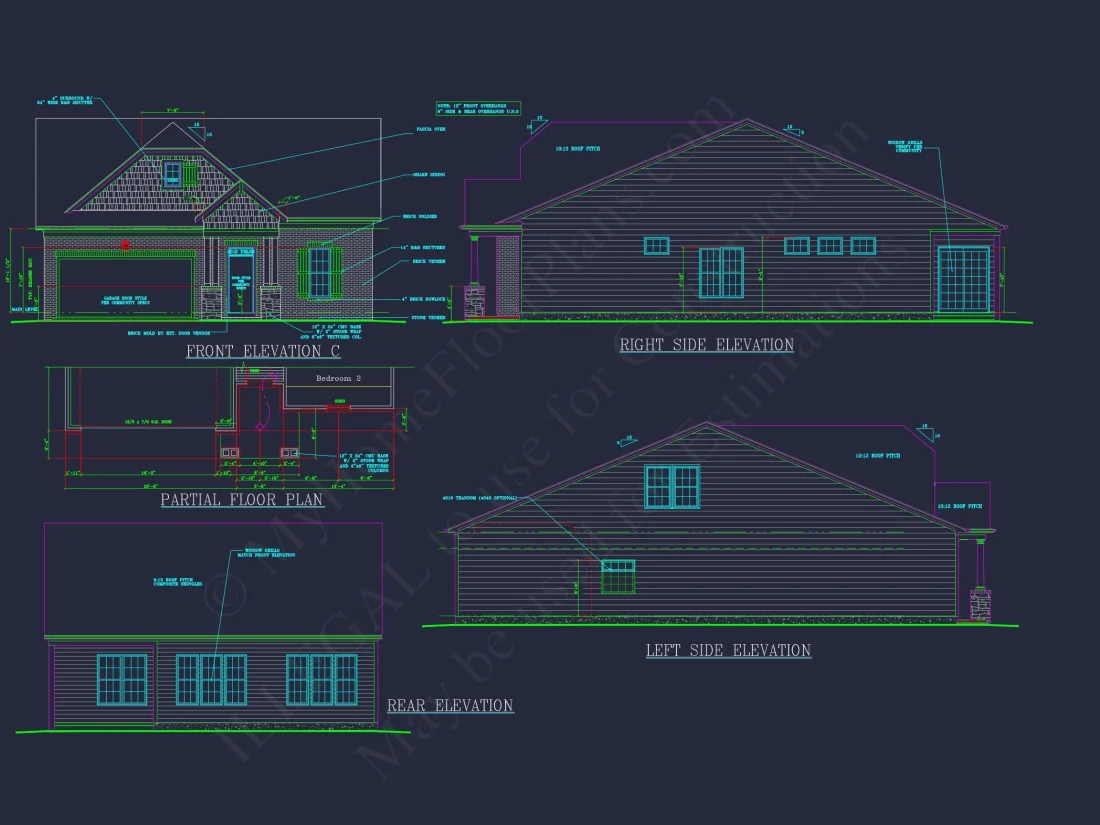 Efficient house Floor Plan Blueprint for Modern Living Designs