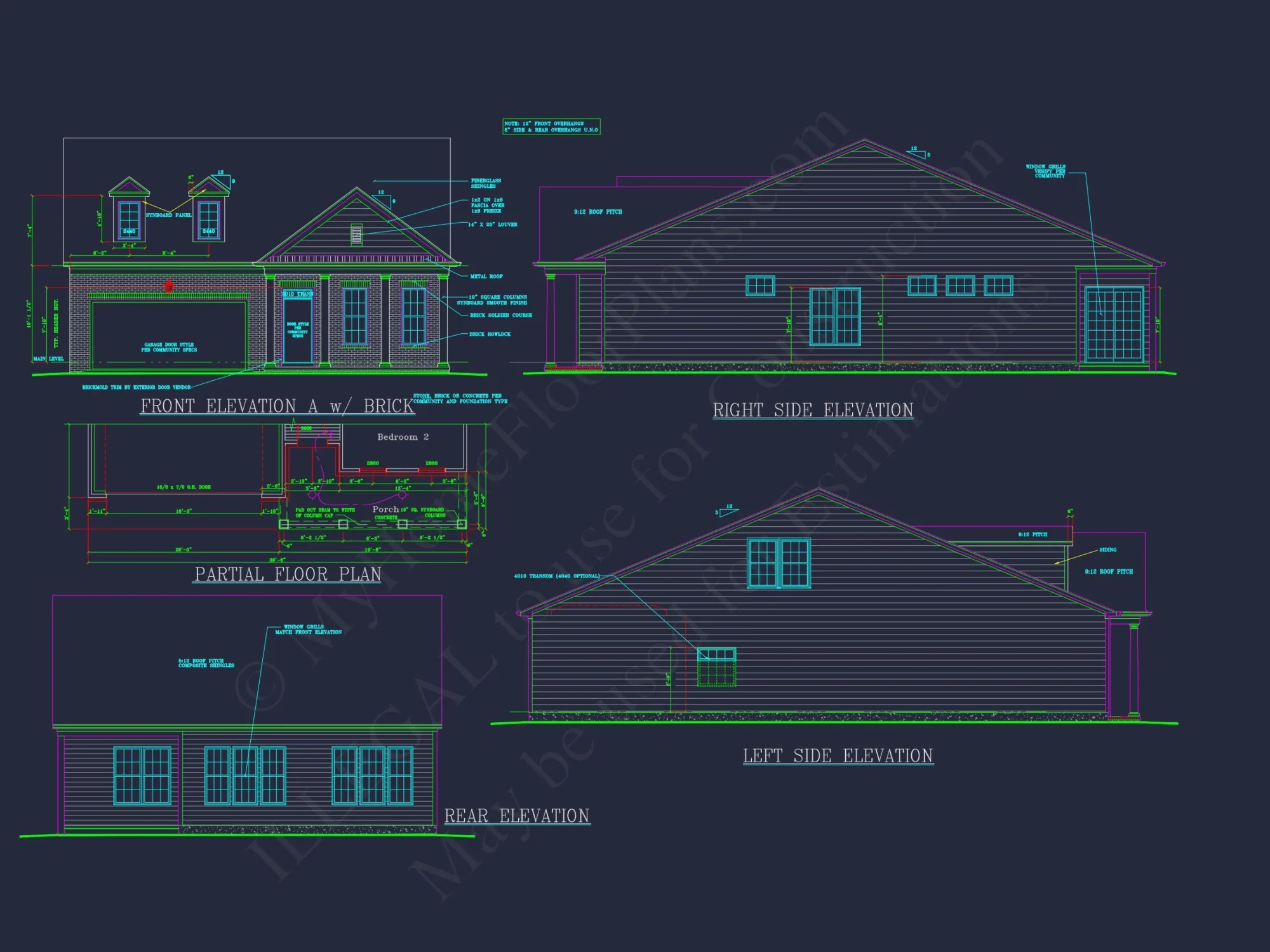 Efficient house Floor Plan Blueprint for Modern Living Designs