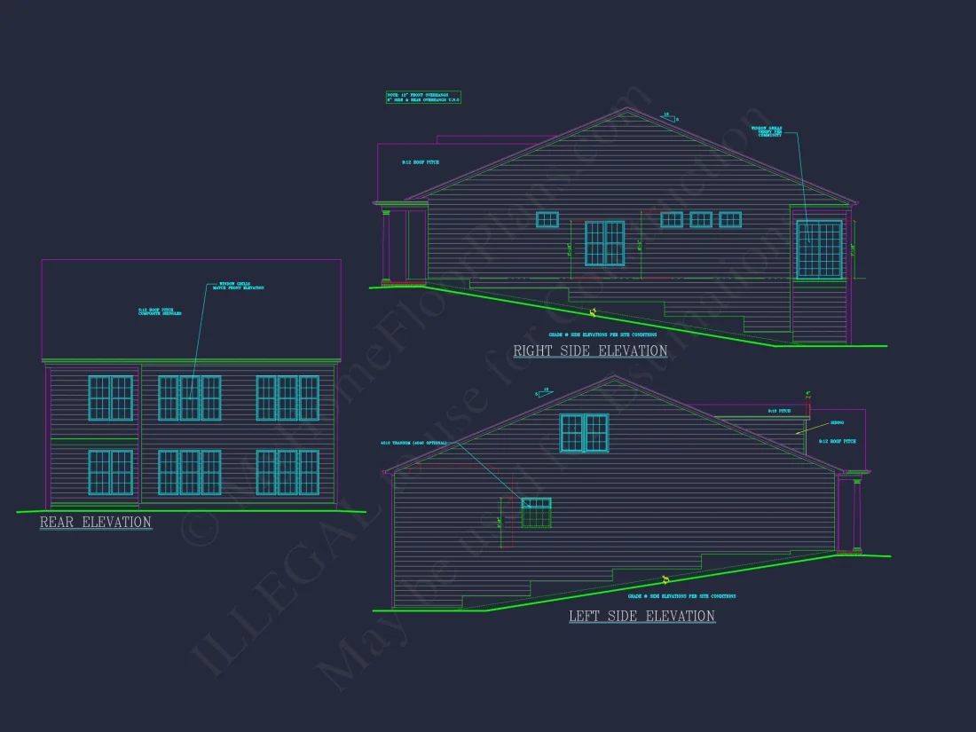 Efficient house Floor Plan Blueprint for Modern Living Designs