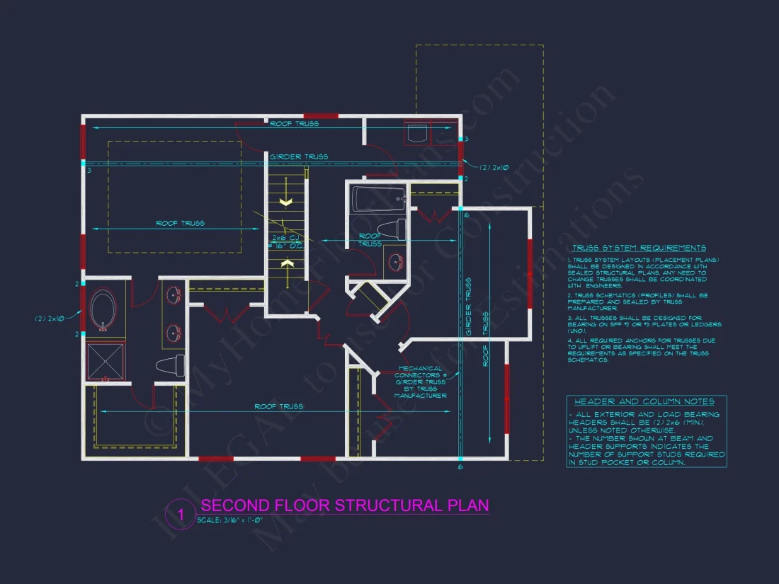 Beautiful 2-Story Craftsman house Plan with Open Floor Design