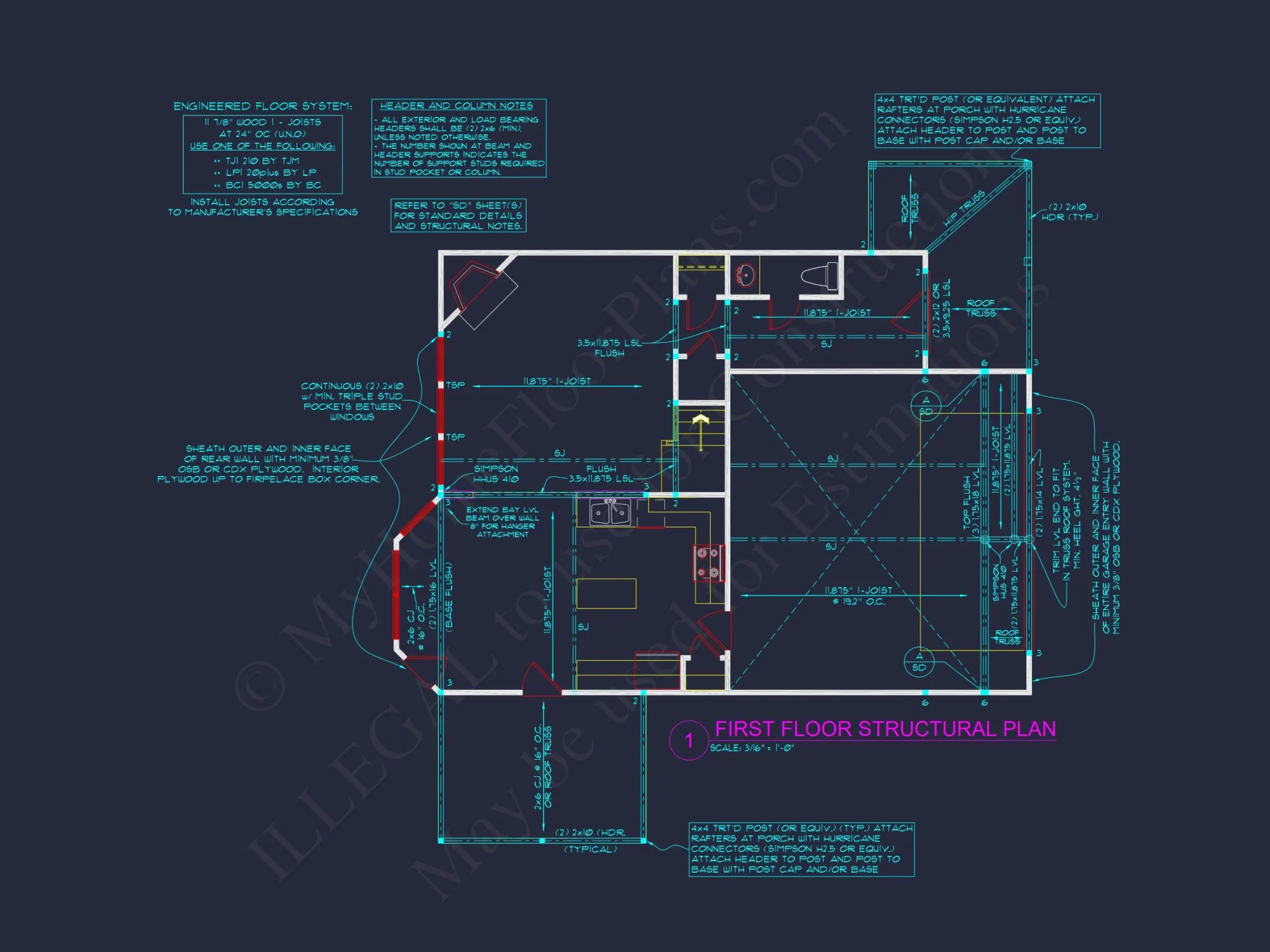 Beautiful 2-Story Craftsman house Plan with Open Floor Design