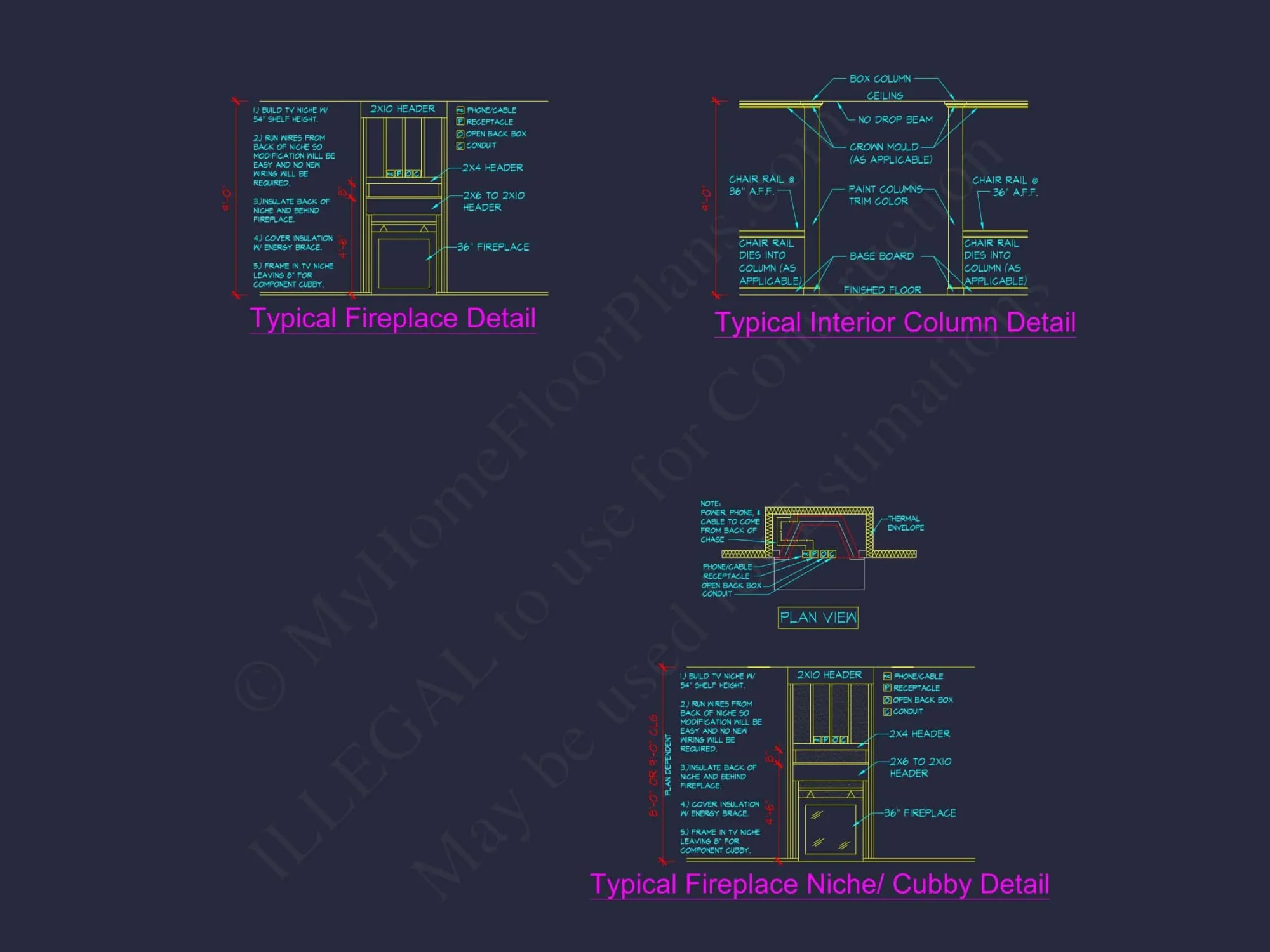 Modern Suburban house Plan: 2-Story Blueprint with CAD Designs