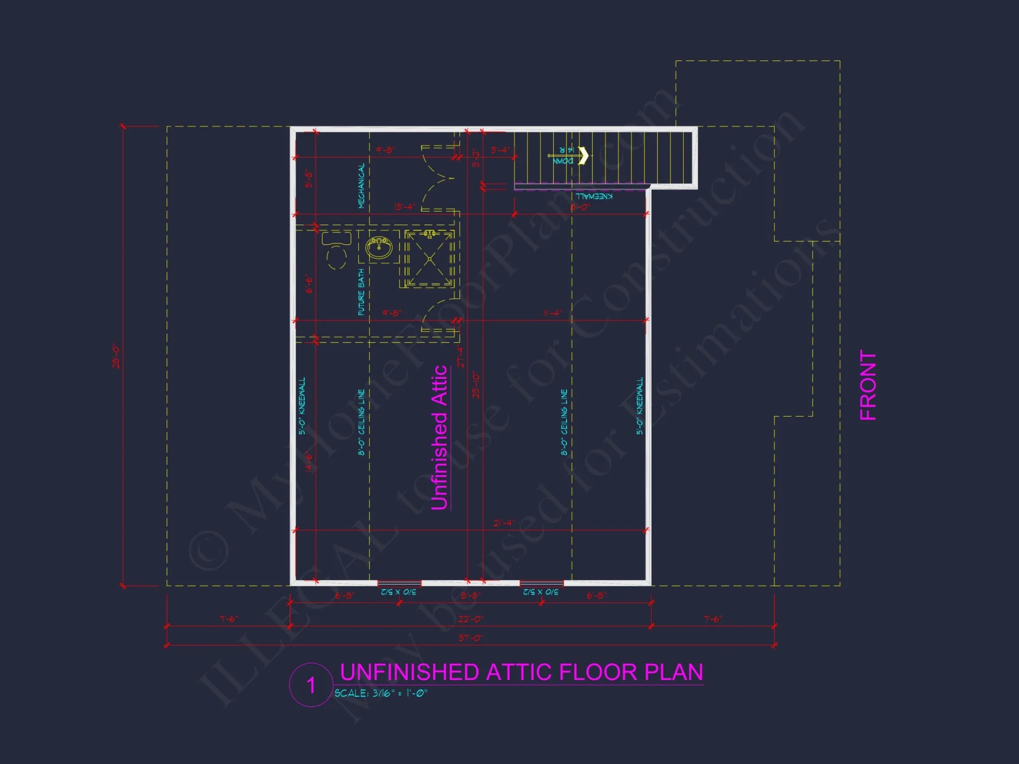 Modern house Plan with CAD Designs and Blueprint Flexibility