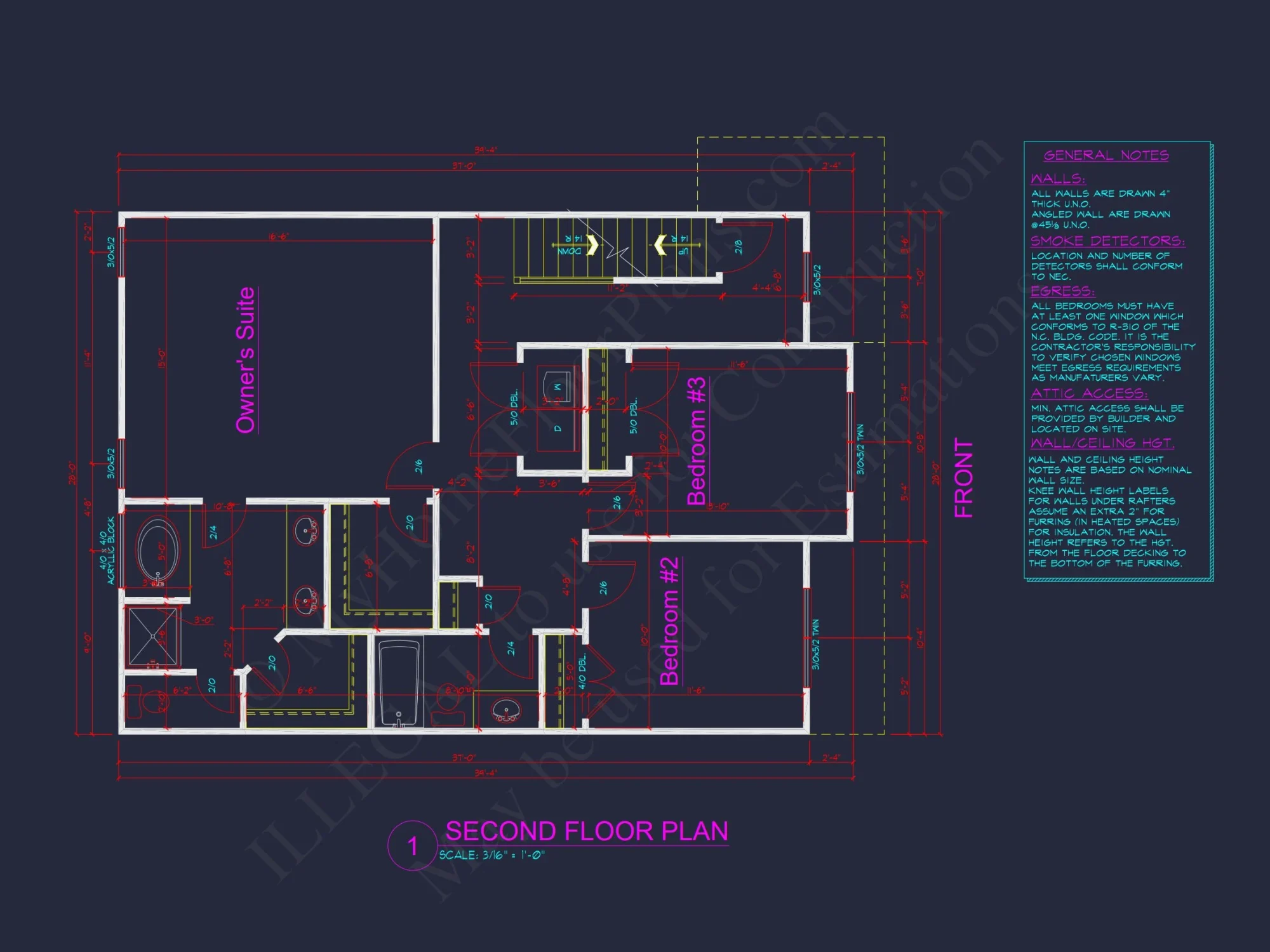 Modern house Plan with CAD Designs and Blueprint Flexibility