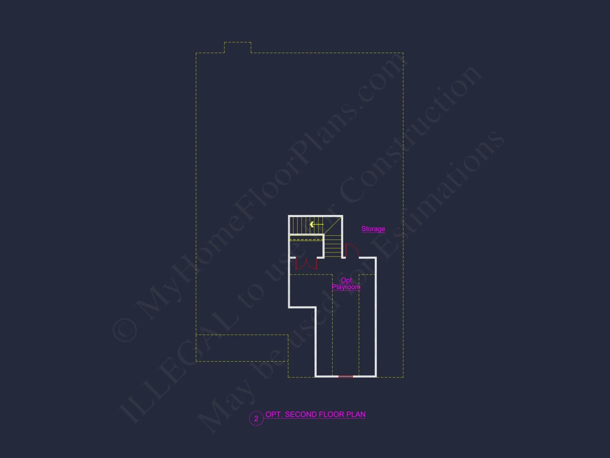 Crafted house Floor Plan with Blueprint & CAD Design