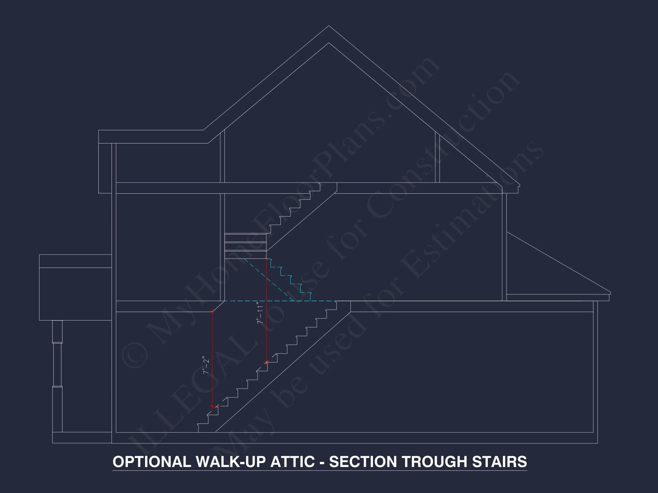 10-1615 HOUSE PLAN -Colonial Home Plan - 4-Bed, 3-Bath, 2,450 SF 6 2-Story Farmhouse house Plan w/Open Floor Plan & Attic (2294 sq ft)