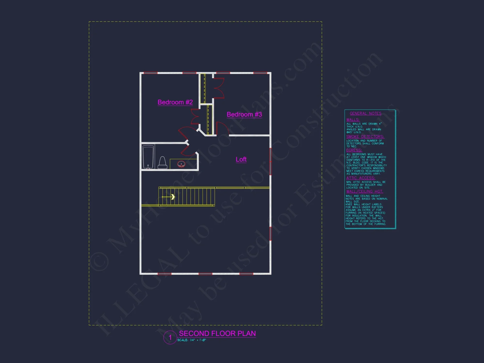 Traditional Farmhouse house Plan with 2 Stories and CAD Designs