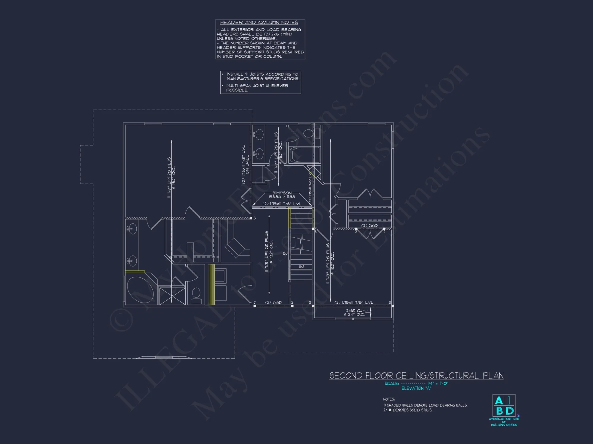 Traditional Craftsman house Plan with Spacious Floor Layout
