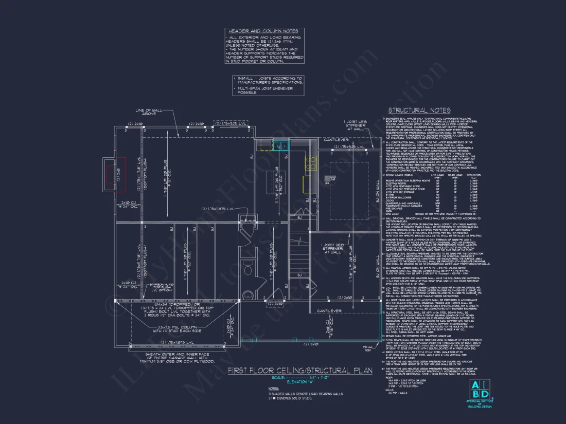 Traditional Craftsman house Plan with Spacious Floor Layout