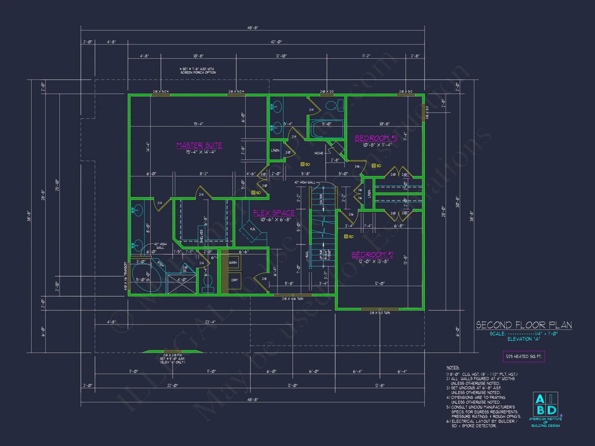 Traditional Craftsman house Plan with Spacious Floor Layout